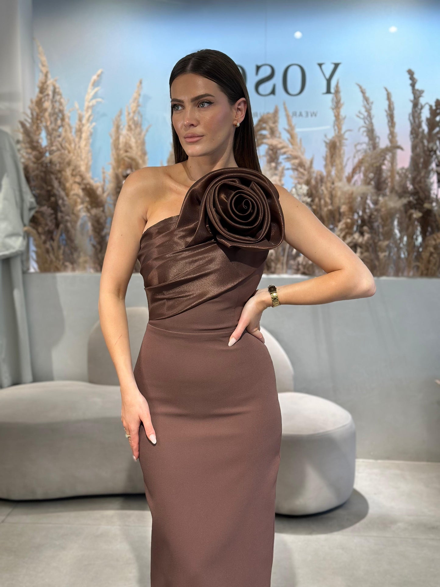 Fustani “Bronze Rose”
