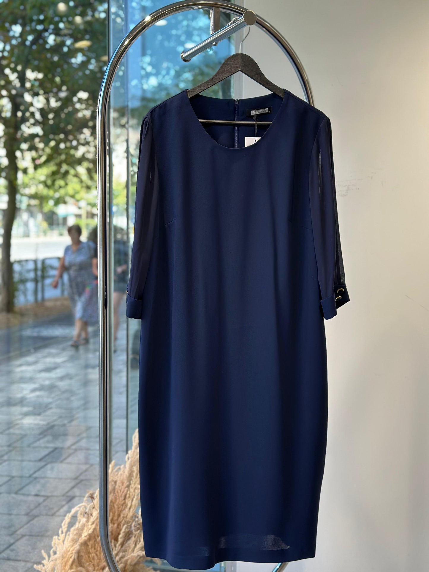 Fustan Midi Blue