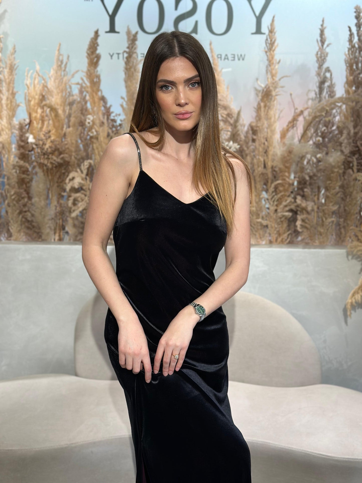 Fustan “Velvet Spark”