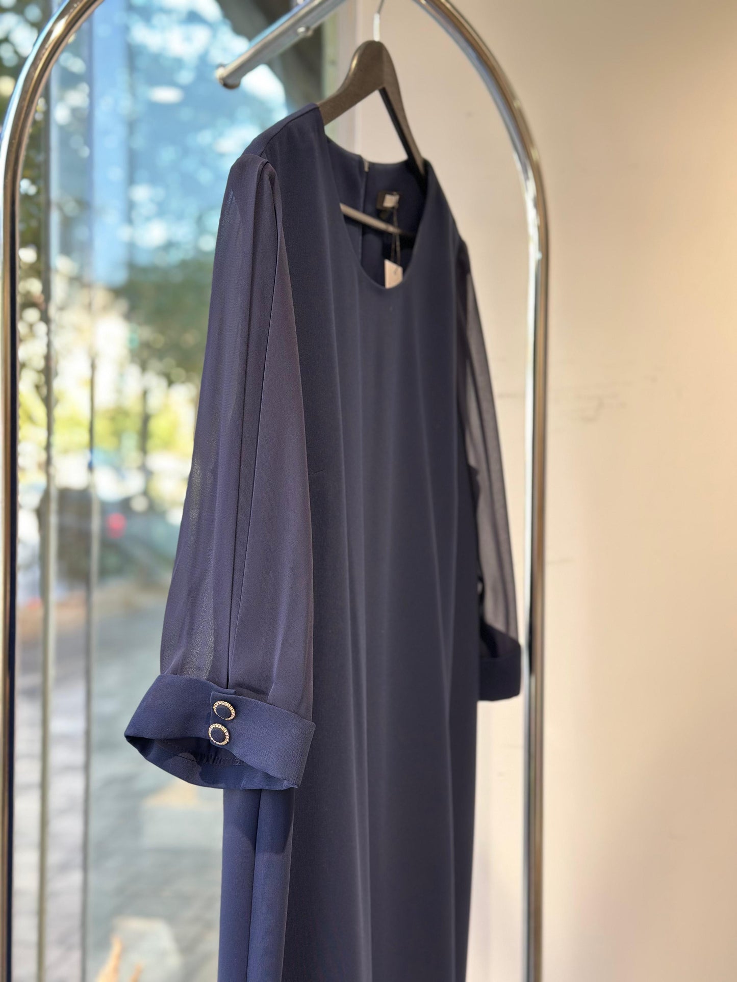 Fustan Midi Blue