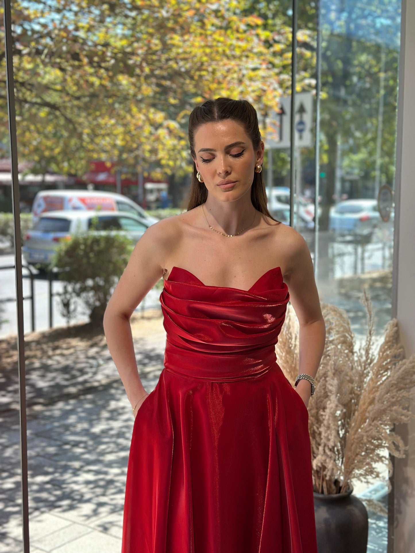 Fustan evening “Scarlett”