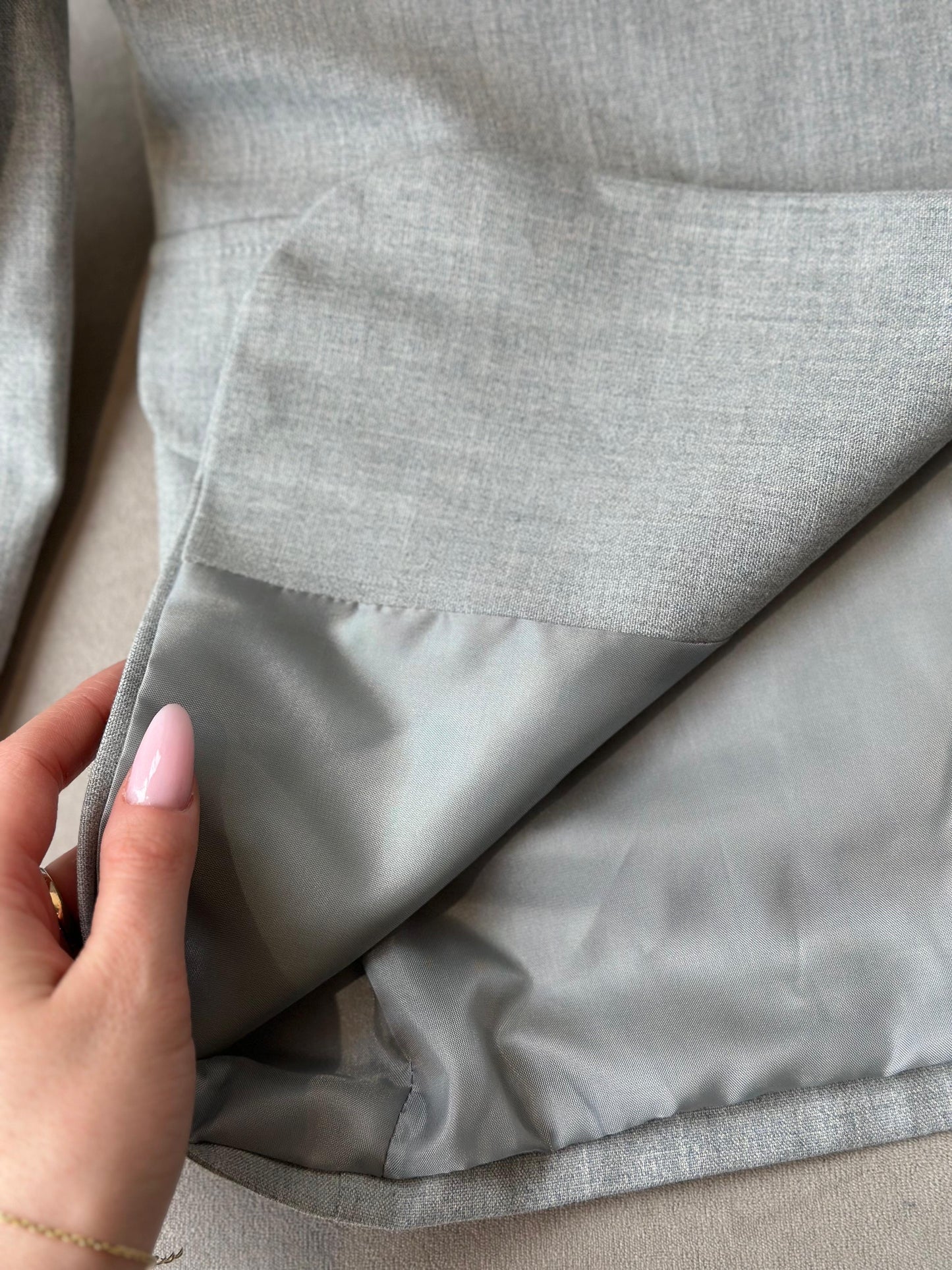 Xhakete gri me dy kopsa