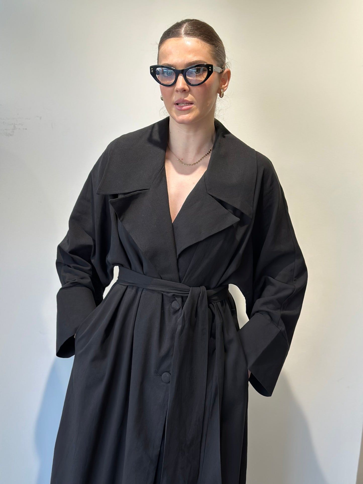 Fustan lino oversize