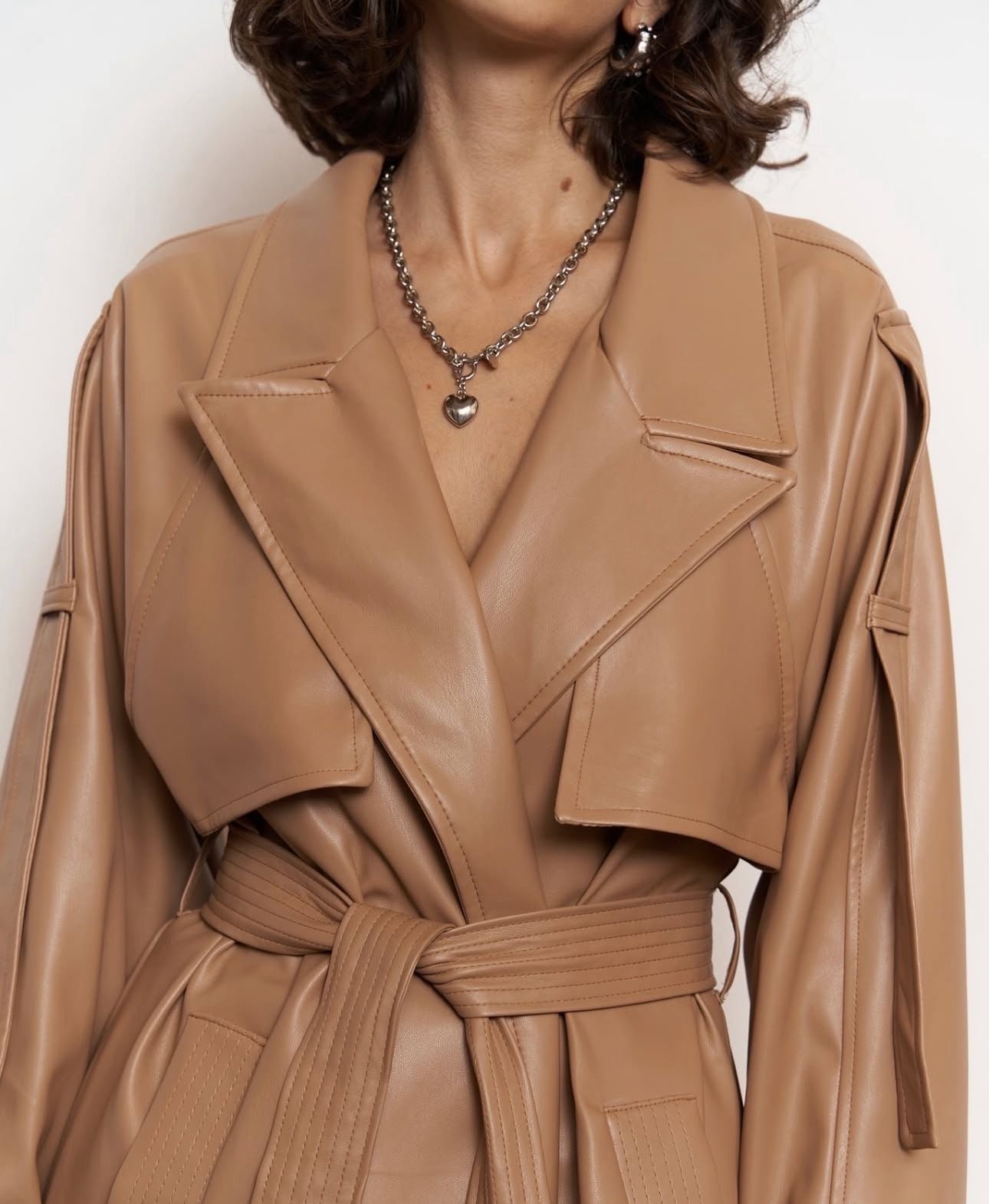 Pardesy Oversize Lëkurë