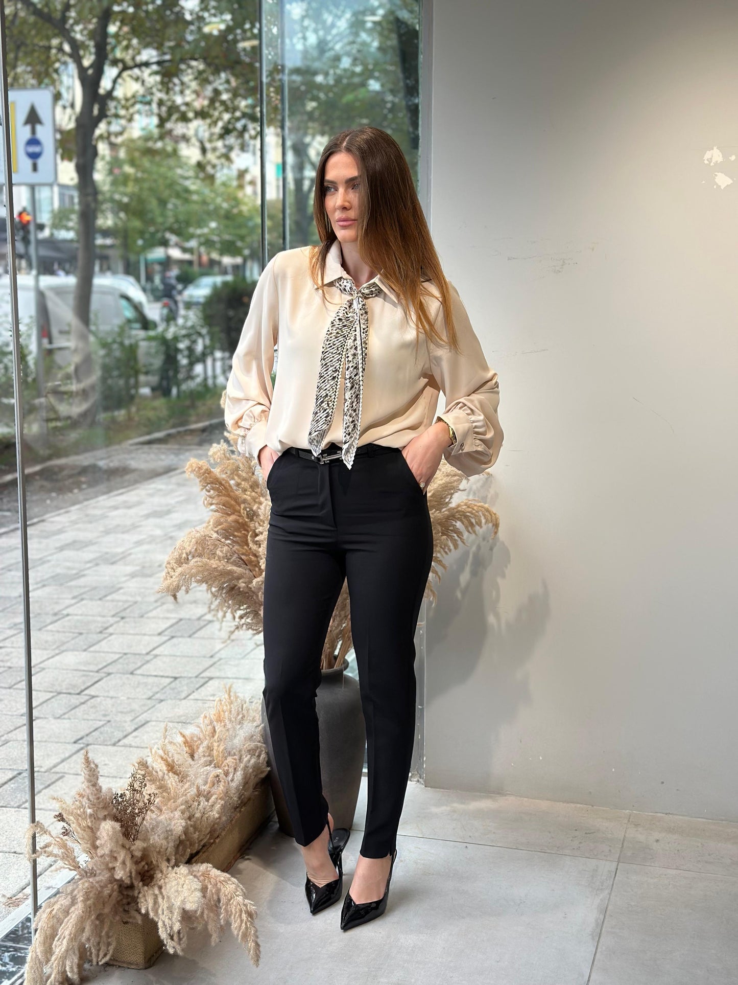 Pantallona slim fit #14