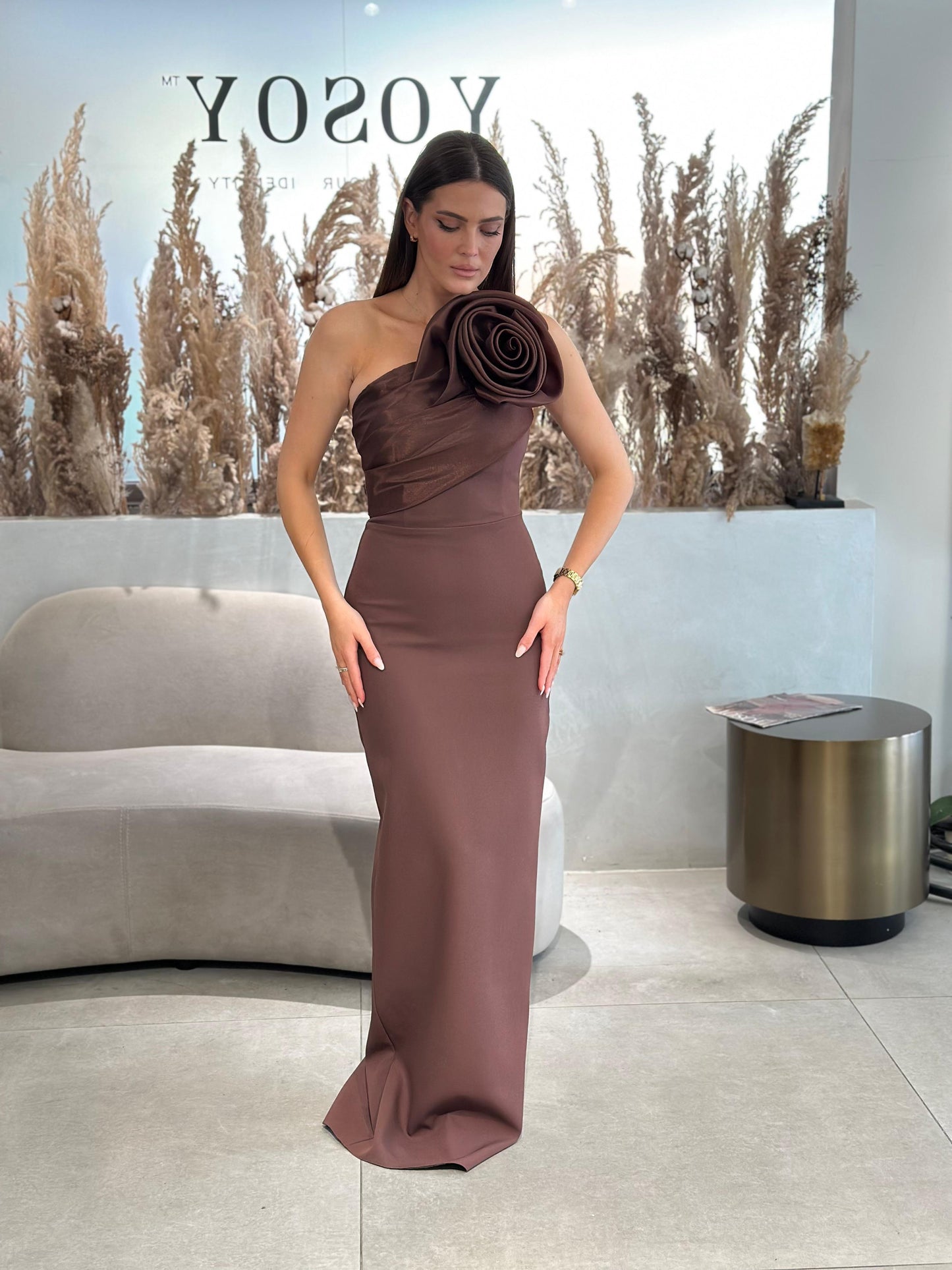 Fustani “Bronze Rose”