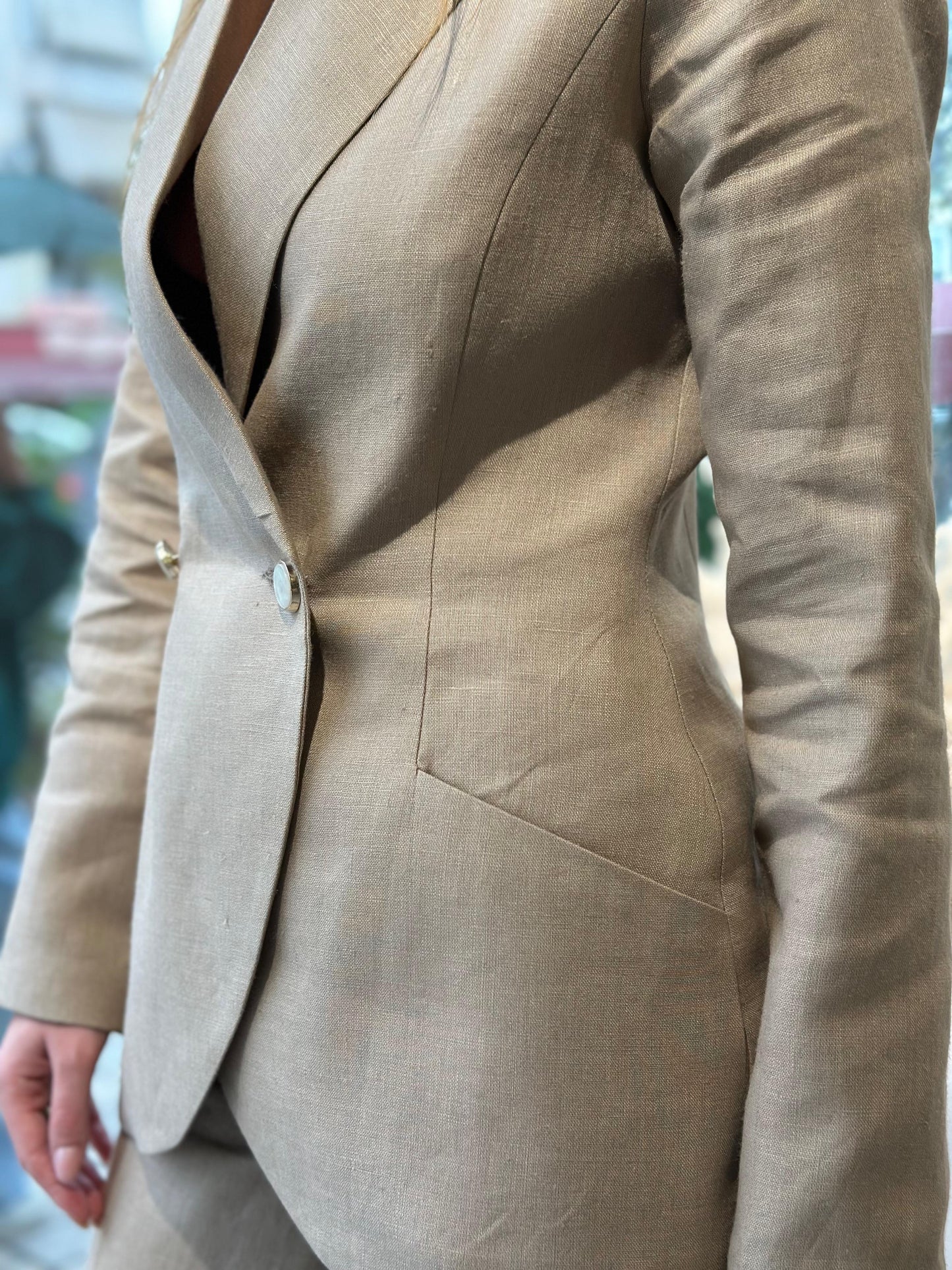 Kostum 100% lino “New Pearl” • Nr. 36-50