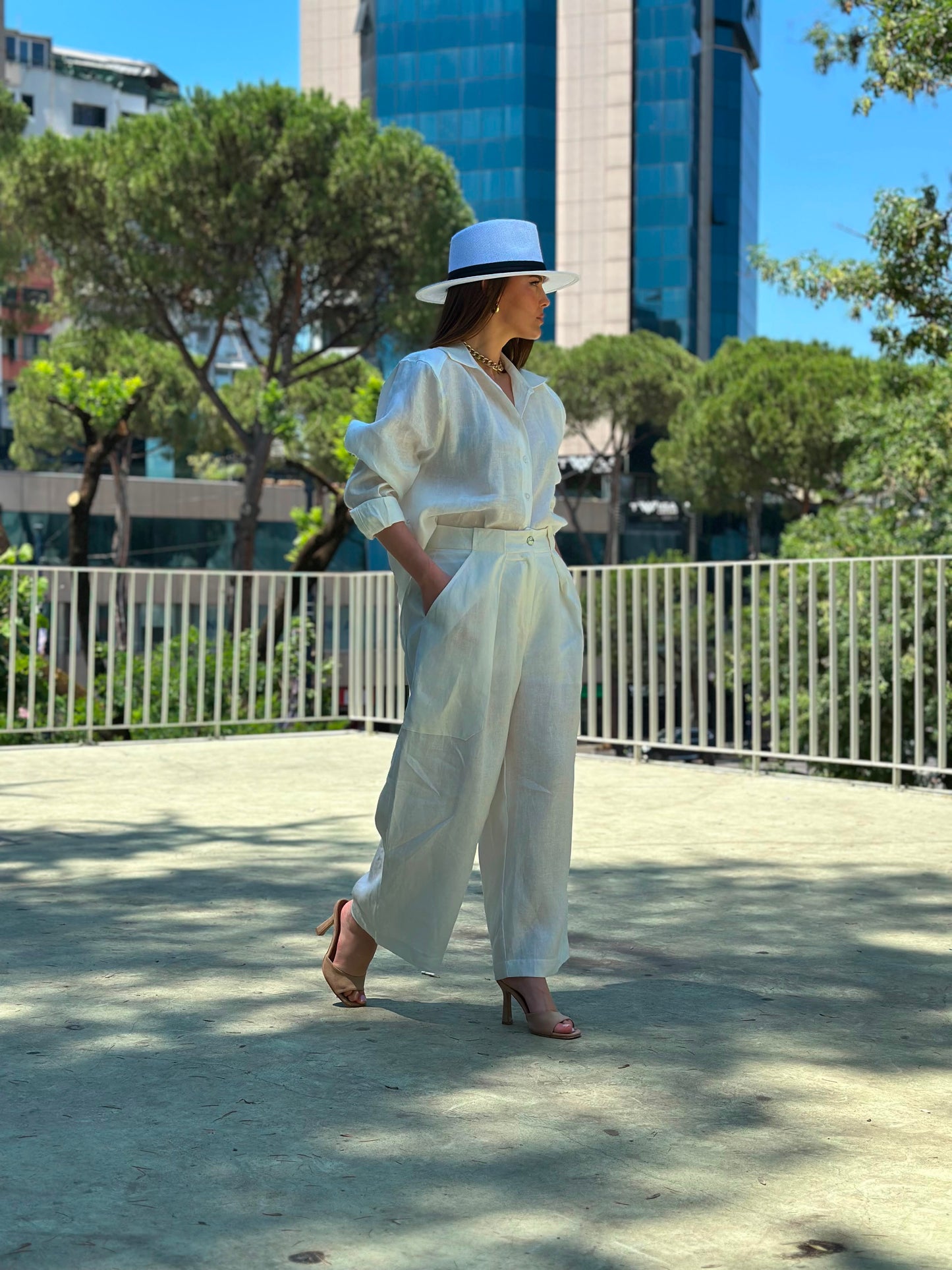 Pantallona lino “Margot”