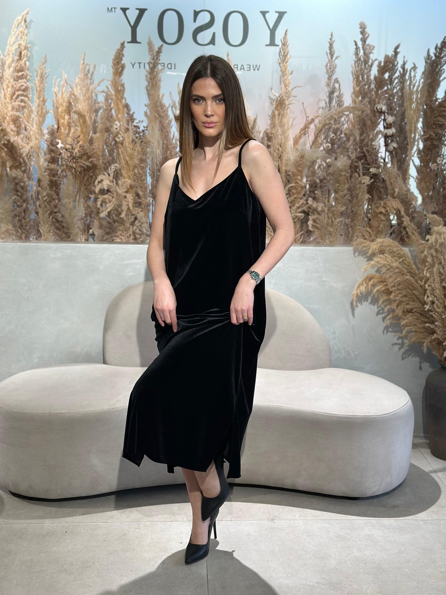 Fustan “Velvet Ease”