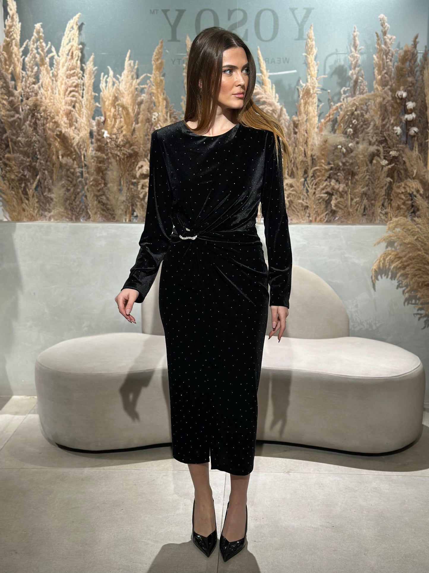 Fustan “Velvet Glow”