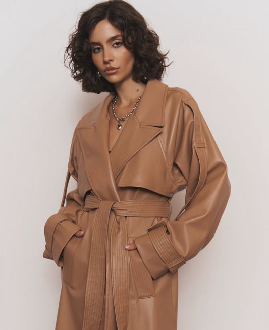 Pardesy Oversize Lëkurë