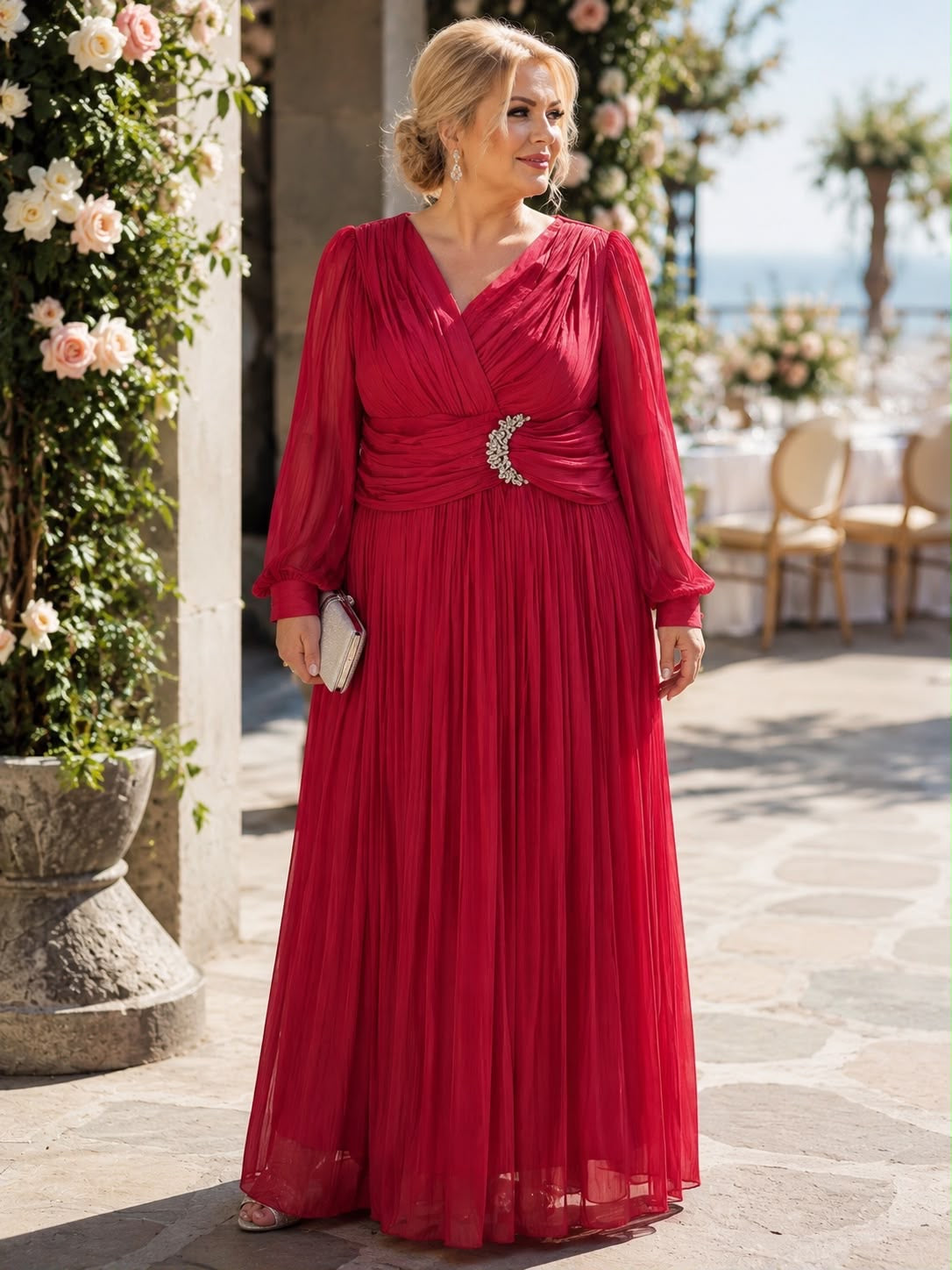 Fustan eventesh “Rosette”