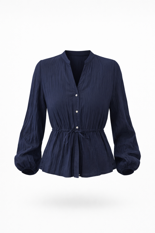 Kemishe blu me lidhje