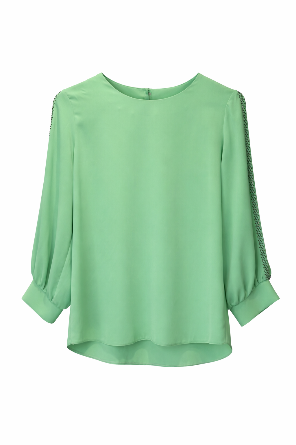 Bluzë jeshile | mëngë të çara