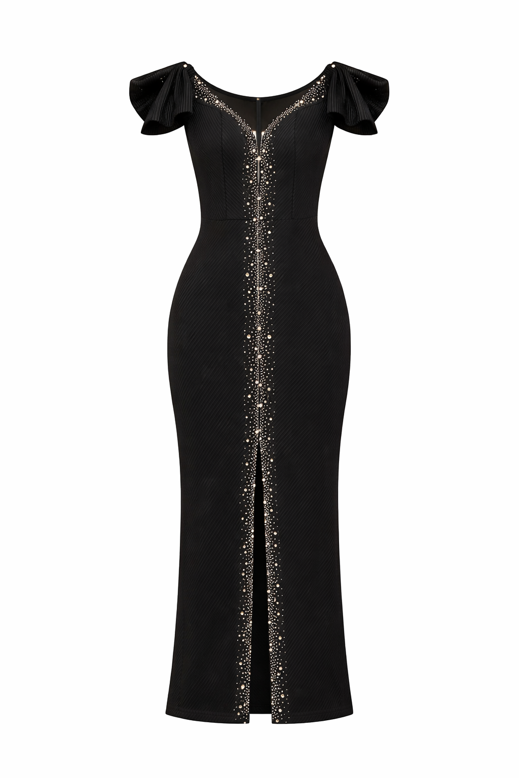 Fustan black “Starway”