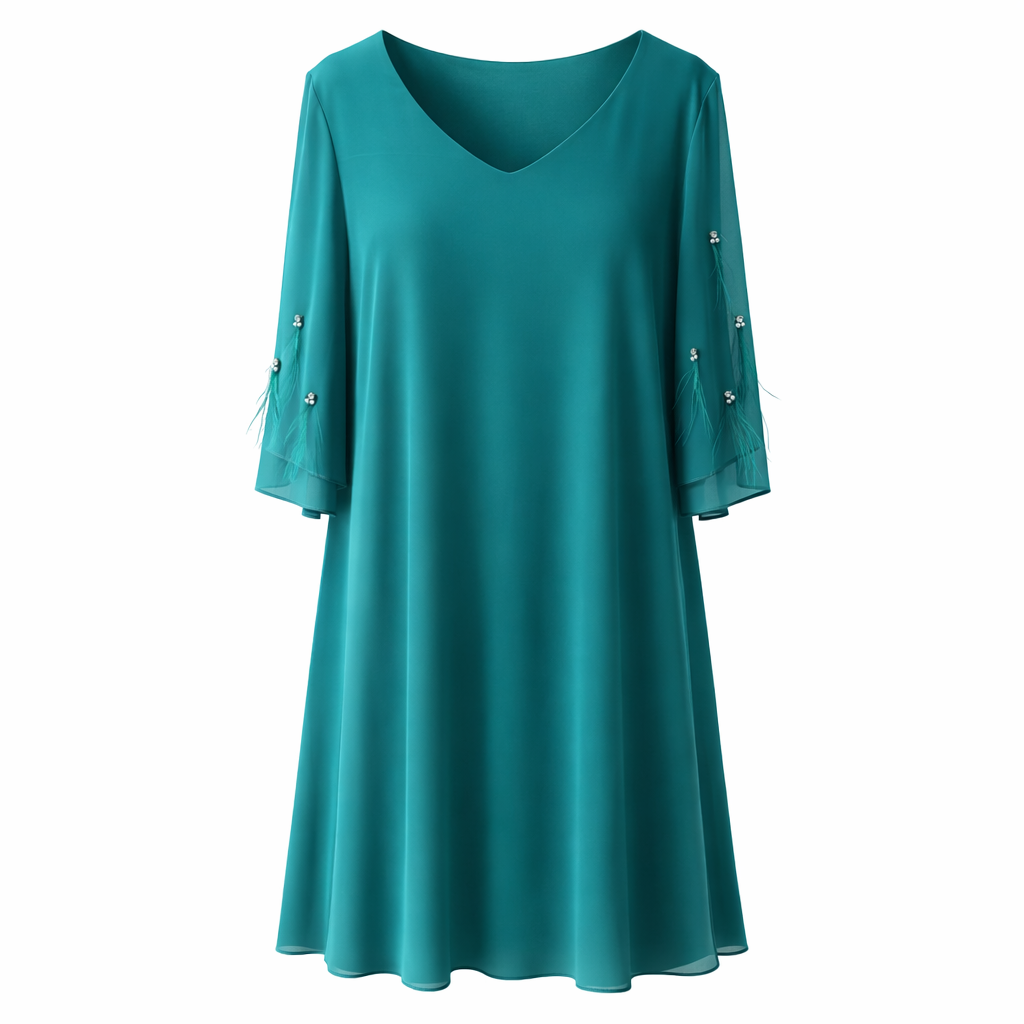 Fustan Midi Turquoise