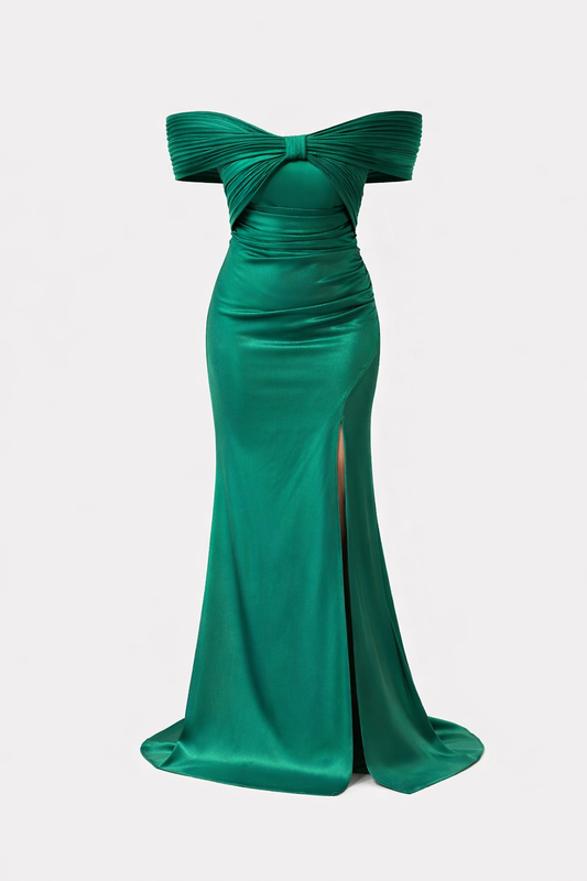 Fustan evening me fjongo