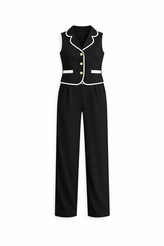 Set i zi - kontur i bardhe